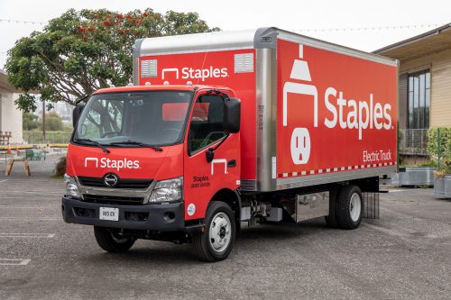 staples SEA Hino M5 EV